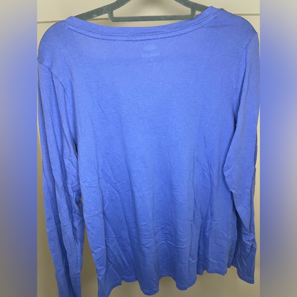Old Navy Women’s long sleeve blue shirt size medium - Picture 4 of 9